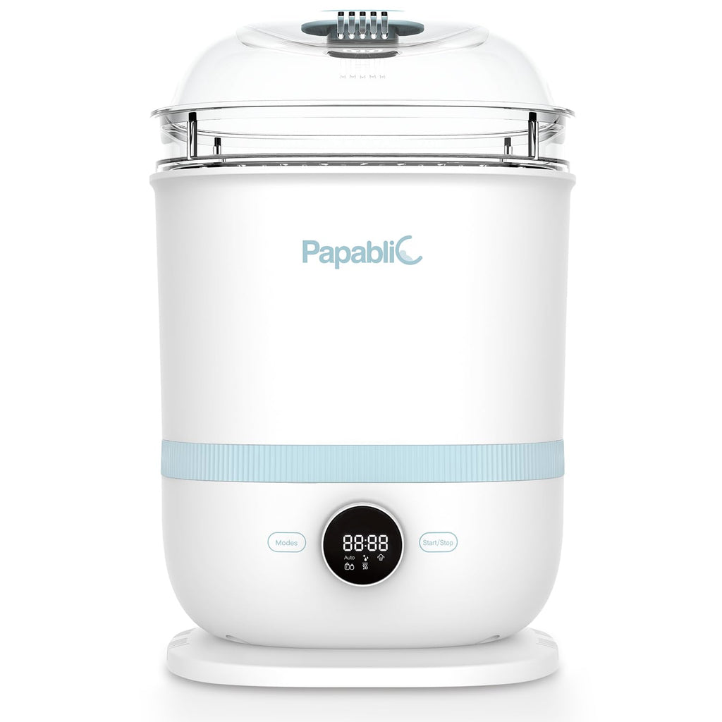 Papablic Bottle Sterilizer and Dryer Pro Max, 13 Bottles Extra-Large Capacity for Big Family, Electric Steam Bottle Sanitizer for Baby Bottles, Parts & Other Newborn Essentials