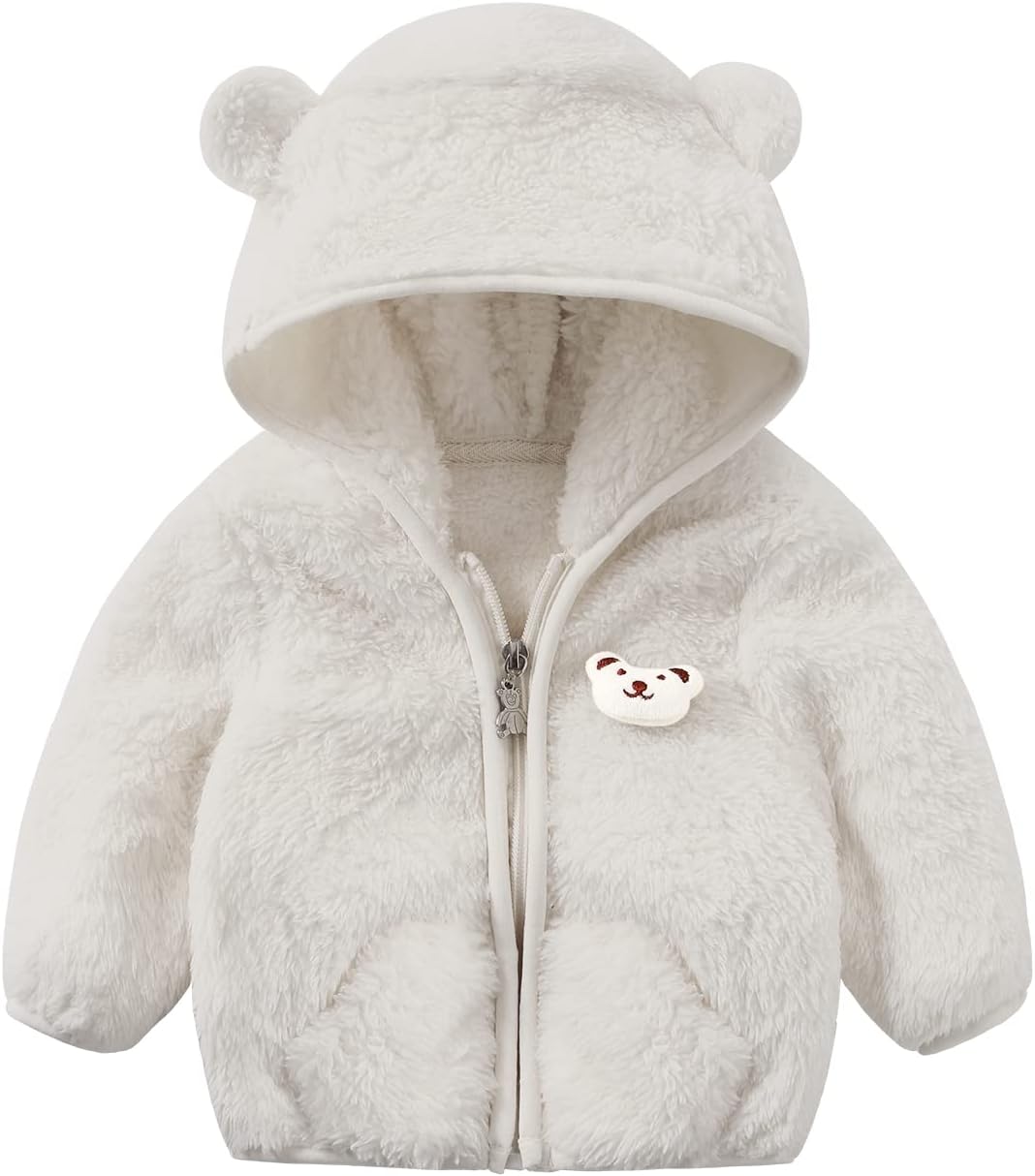 Baby Boy Fleece Jacket Girl Winer Clothes Coat Toddler Boy'S Clothing Sweater