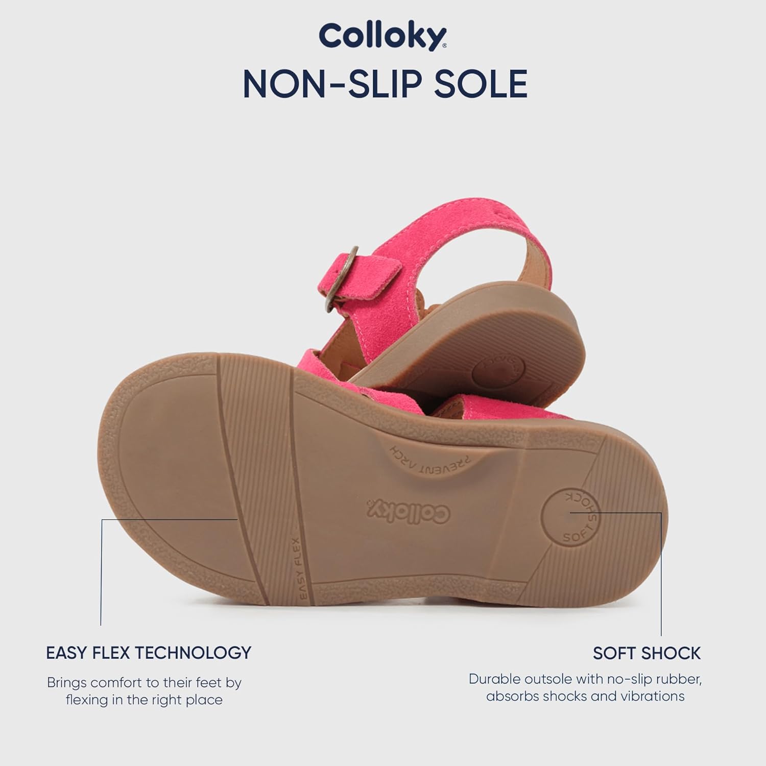 Toddler Girls Fisherman Buckle Sandals - Comfortable Summer Sandals with Closed Toe & Adjustable Strap for Daily Wear & Outdoor Play