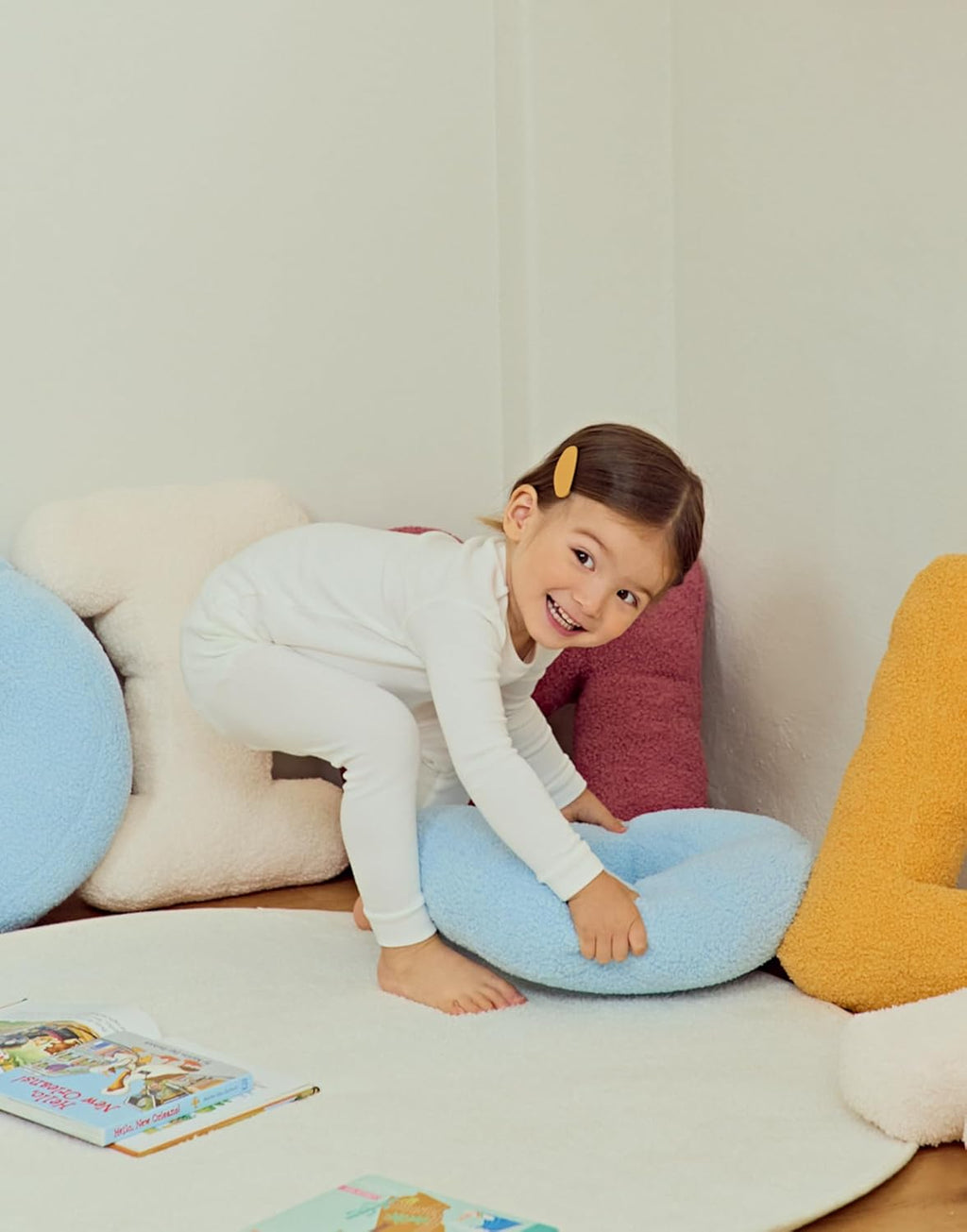 moimoln 6M-8Y Modal Cotton Solid Soft Breathable Baby Toddler Boys Girls Snug fit Pjs Long Sleeve Pajamas Set Sleepwear Daily