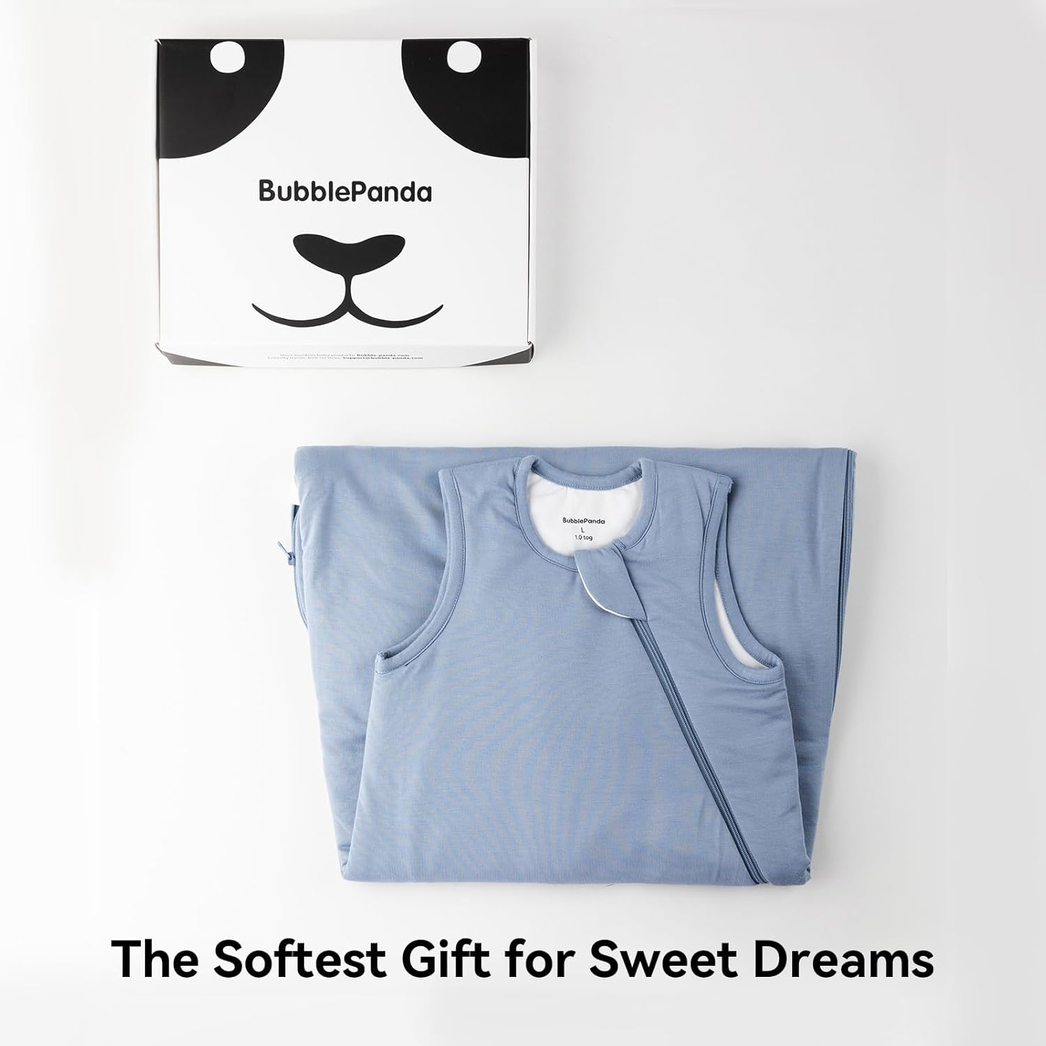 BubblePanda Rayon Made from Bamboo Sleep Sack 2t-3t 0.5 Tog Soft Lightweight Toddler Sleep Sack 24-36 Months for Babies 2-Way Zipper Wearable Blanket Baby 3t