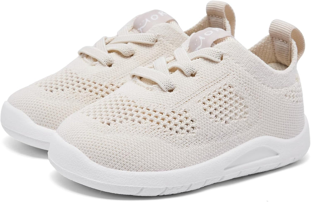 MORENDL Toddler Shoes Baby Walking Sock Shoes Infant Sneakers 0-4 Years Boy Girl Barefoot Tennis Shoe Non-Slip Brethable