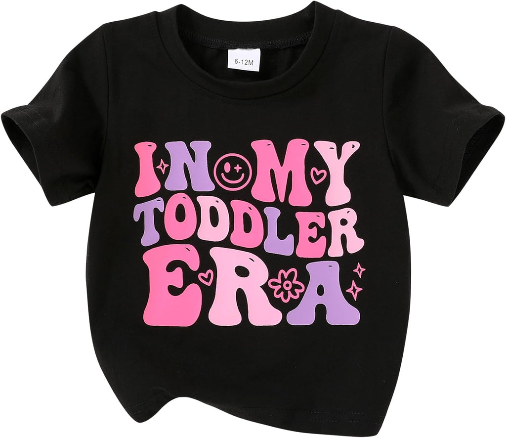 Happy Town Toddler Clothes Baby Boy Girl Smiley Face Shirt Short Sleeve T-Shirt Tee Summer Tops Outfits