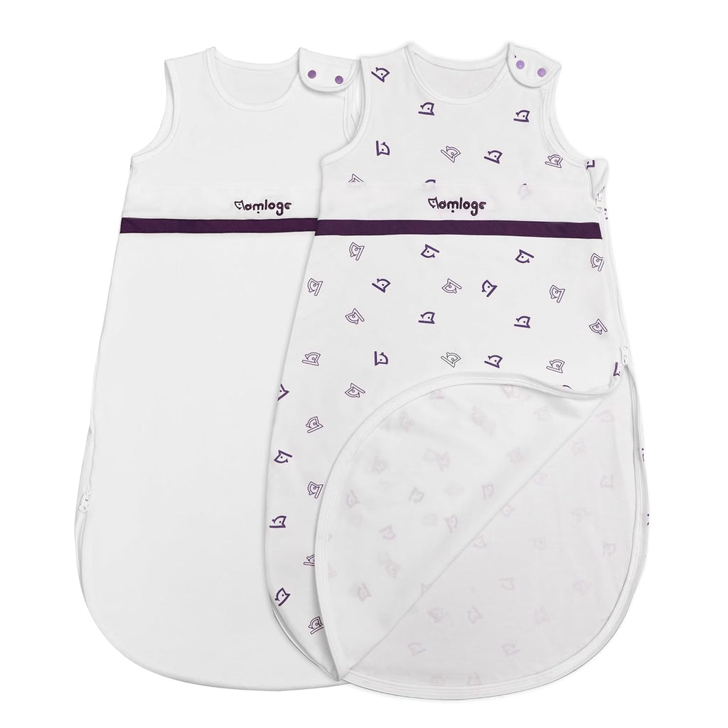 PuppyNap Baby Sleep Sack, Toddler Sleep Sack 2-Pack Set, Sleep Sack 18-24 Months, 100% Organic Cotton Sleep Sack with 2-Way Zipper.