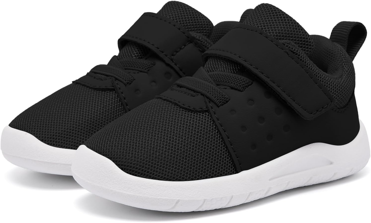 MORENDL Toddler Baby Shoes 0-4 Years Boy Girl Lightweight Breathable Non-Slip Sports Sneakers Running Walking Tennis Barefoot Shoes