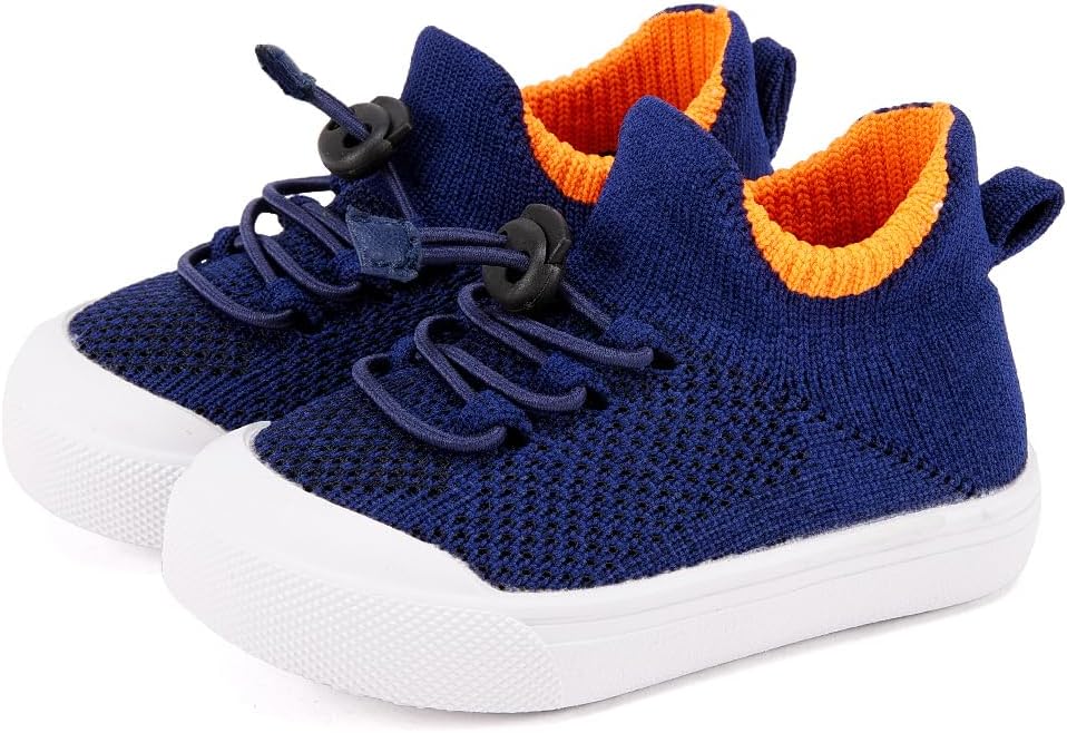 BMCiTYBM Baby Sneakers Girls Boys Lightweight Breathable Mesh First Walkers Shoes 6-24 Months