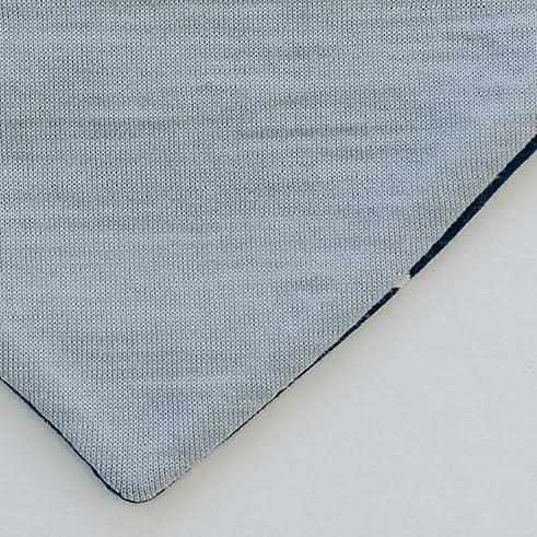 Woolino Merino Wool Baby Bibs - Highly Absorbent Bandana Bib with Cotton Outer Layer and Merino Wool Inner Layer - Pack of 2