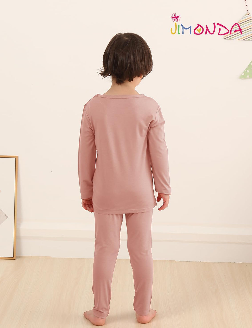 Jimonda Baby Boys Girls Pajama Sets Toddler Sleepwear Cool Jammies 2pcs Viscose from Bamboo PJs 18M-8Y