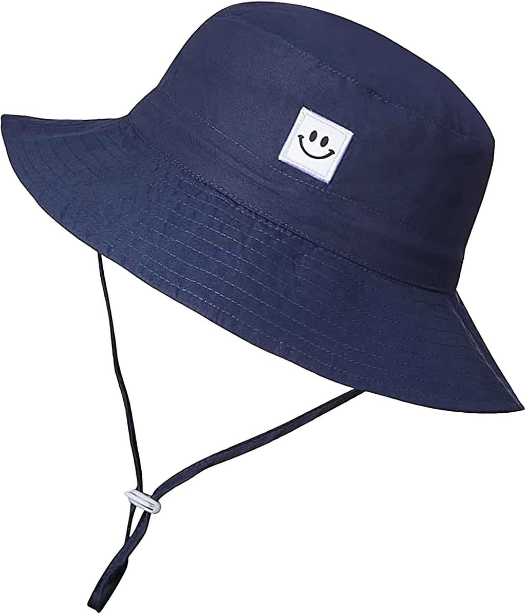 55cube Toddler Sun Hat Beach Bucket Hat for Girls Boys Toddlers