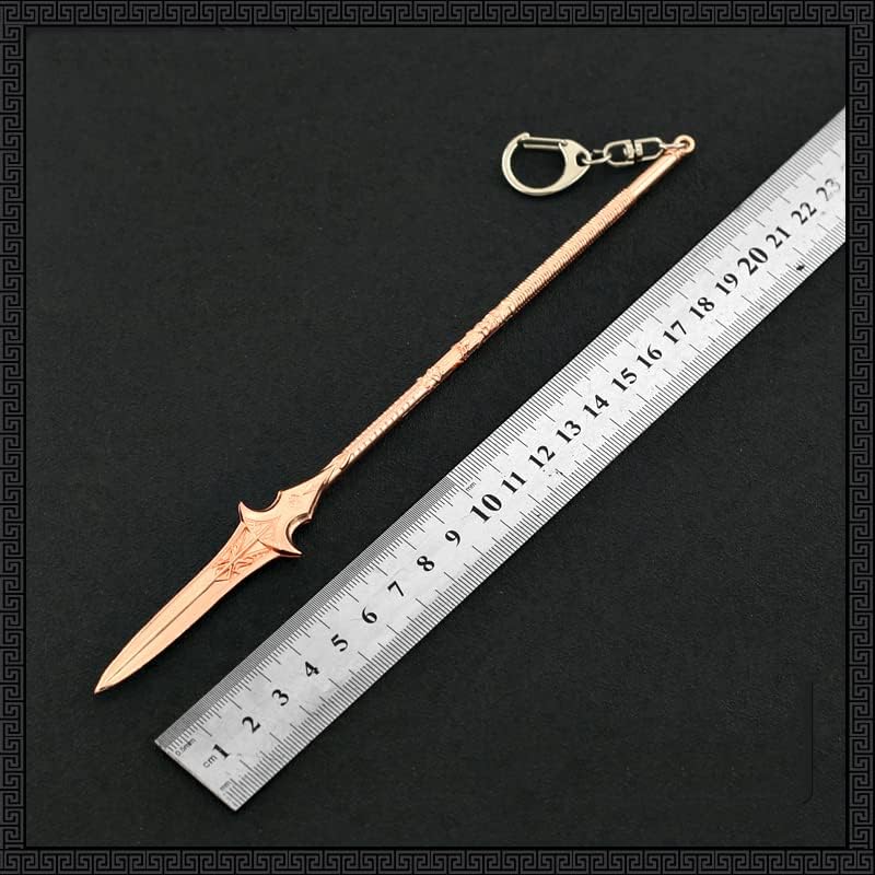 Superbuybox God of War Ragnarök Kratos Odin's Gungnir the spear of Odin Action Figures Game Toys Collection Keychain Gift Desk Decoration Backpack Pendant Gift