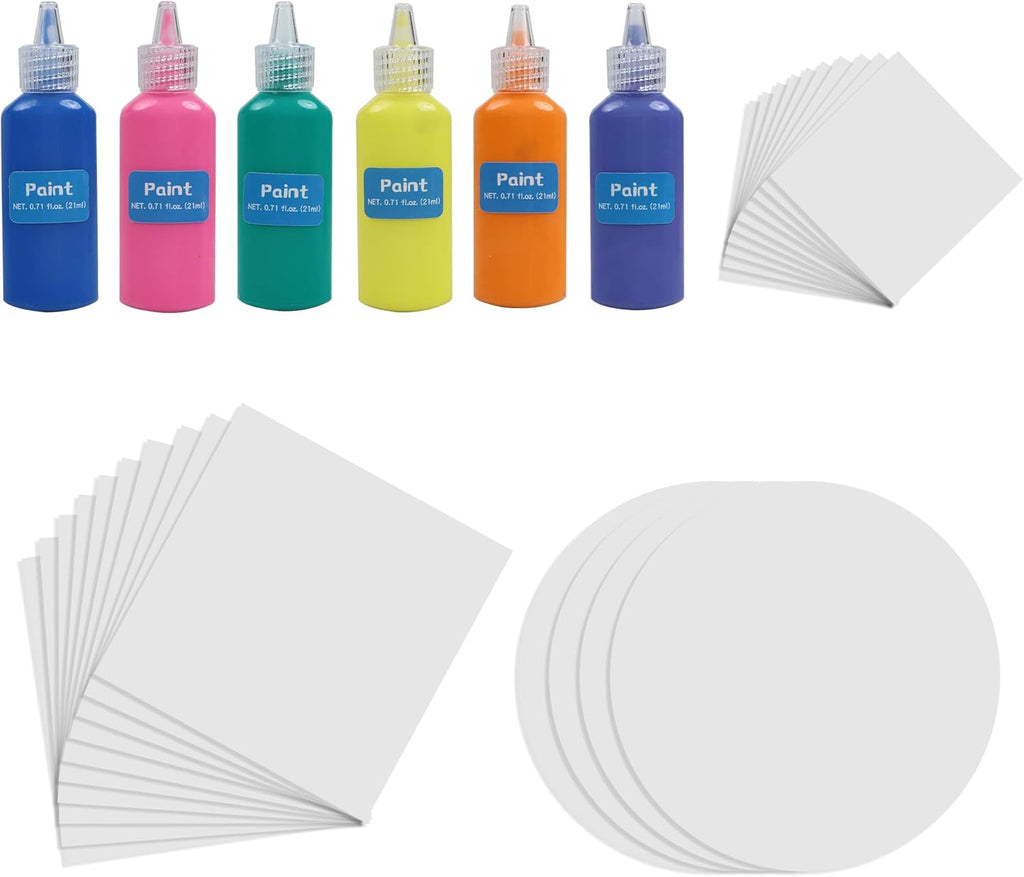 Spin Art Machine Variable Speed, Battery Operated Spinner - Paint Spinner with Splatter Guard, Washable Paint, Spin Art Kit, Art Design Card, Stem Toys, Kid Arts and Crafts, Girls Boys