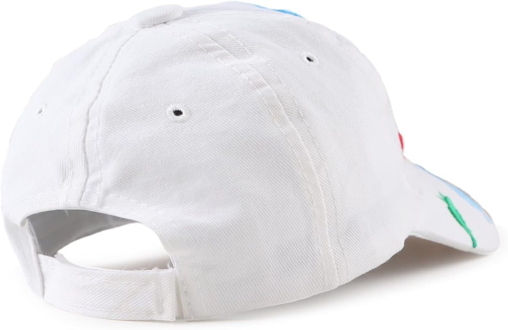 JANGANNSA Dinosaur Boys Girls Caps Embroidery Baby Baseball Caps Cotton Infant Toddler Kids Hat Spring Summer Autumn 2-6Y