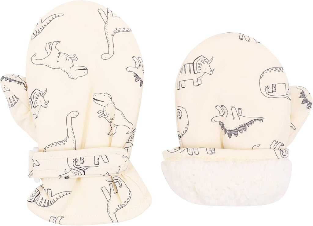 Toddler Gloves Kids Mittens Winter Warm Lined Fleece Gloves Waterproof Snow Baby Mitten for Boys Girls