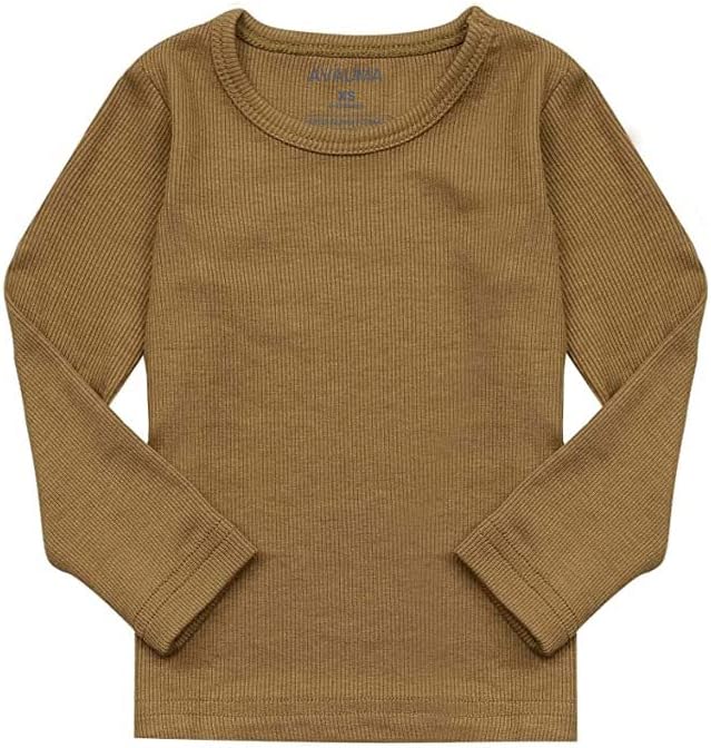 AVAUMA Baby Boys Girls Pajama Set Kids Toddler Snug fit Ribbed Sleepwear pjs for Daily Life Style