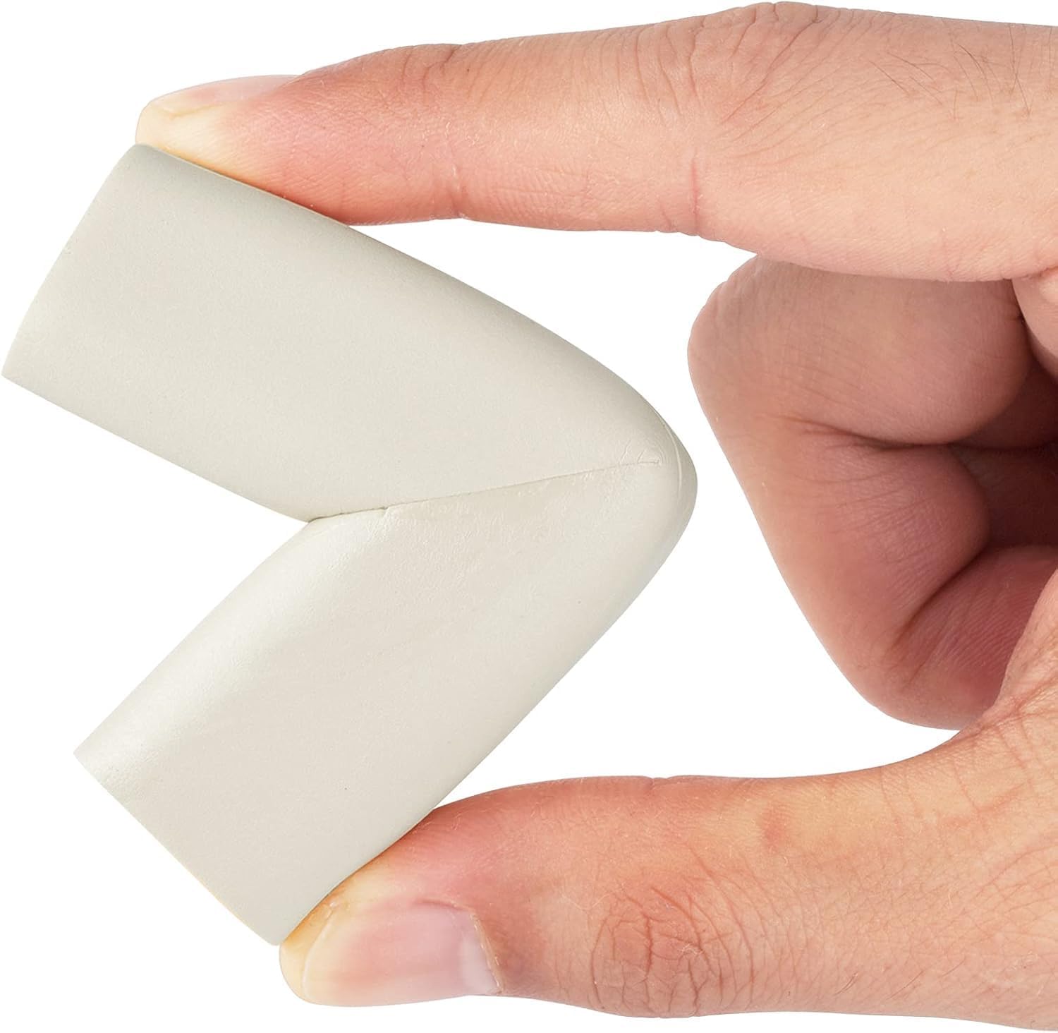 Furniture Edge 16.2ft & Corner Guards | Protective Foam Cushion | 15ft Bumper 4 Adhesive Childsafe Corners | Baby Child Proofing Foam Set and Safe for Table, Fireplace, Countertop | Brown