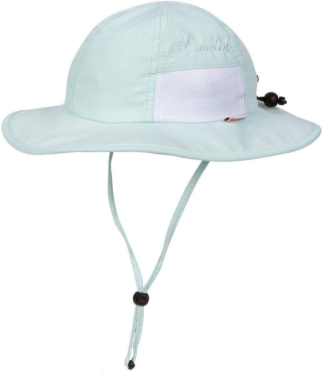 SwimZip Wide Brim Sun Hat | UPF 50+ Protection for Baby, Toddler, and Kids