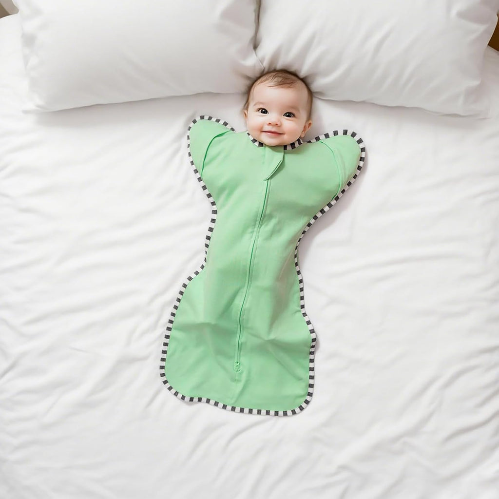 Baby Transition Swaddle 2-Pack, Newborn Sleep Sack, Arms Up Design (Arms In/Out), Infant Swaddle for Boys Girls