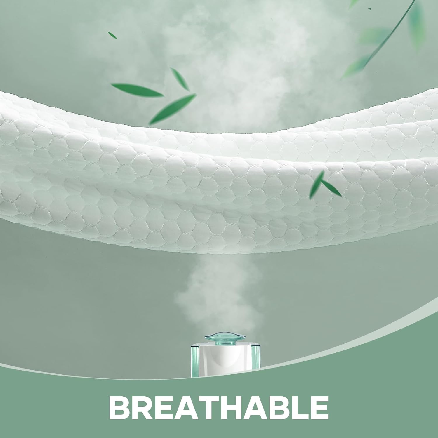 OhGeni 100% Waterproof Mattress Protector, Crib Size, Fitted Sheet with Stretchable Pockets, Deep Sleep Noiseless Soft. Breathable Cooling Hypoallergenic Material, Mattresses Cover for Bed