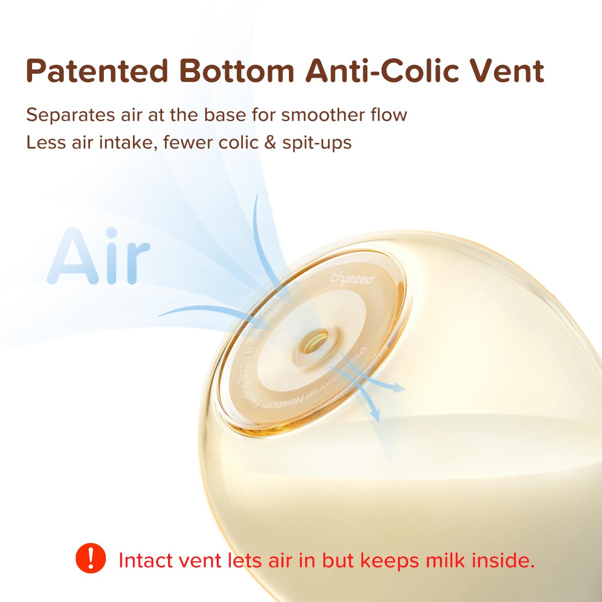 PPSU Natural Anti-Colic Baby Bottles | Newborn Breast Like Nursing Bottle for Breastfed Babies with Nipple(3-7 Months),8oz,1pack