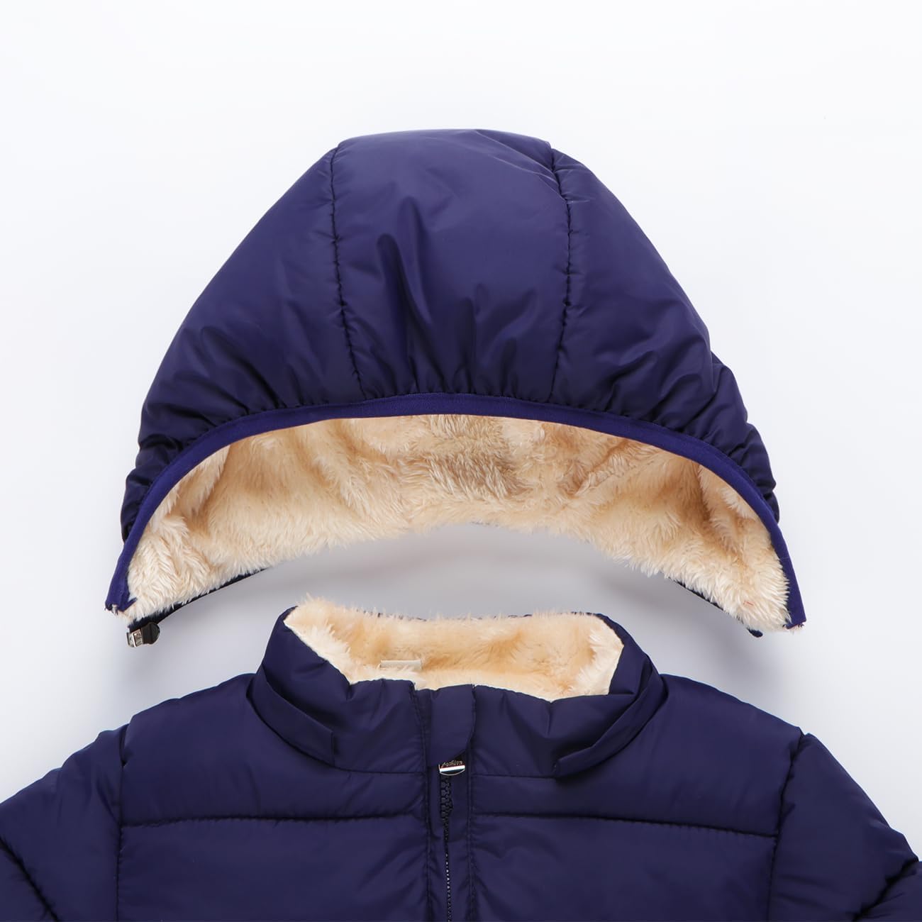 Baby Boy Girl Padded Puffer Jacket Winter Snow Warm Coat For Kid Outwear