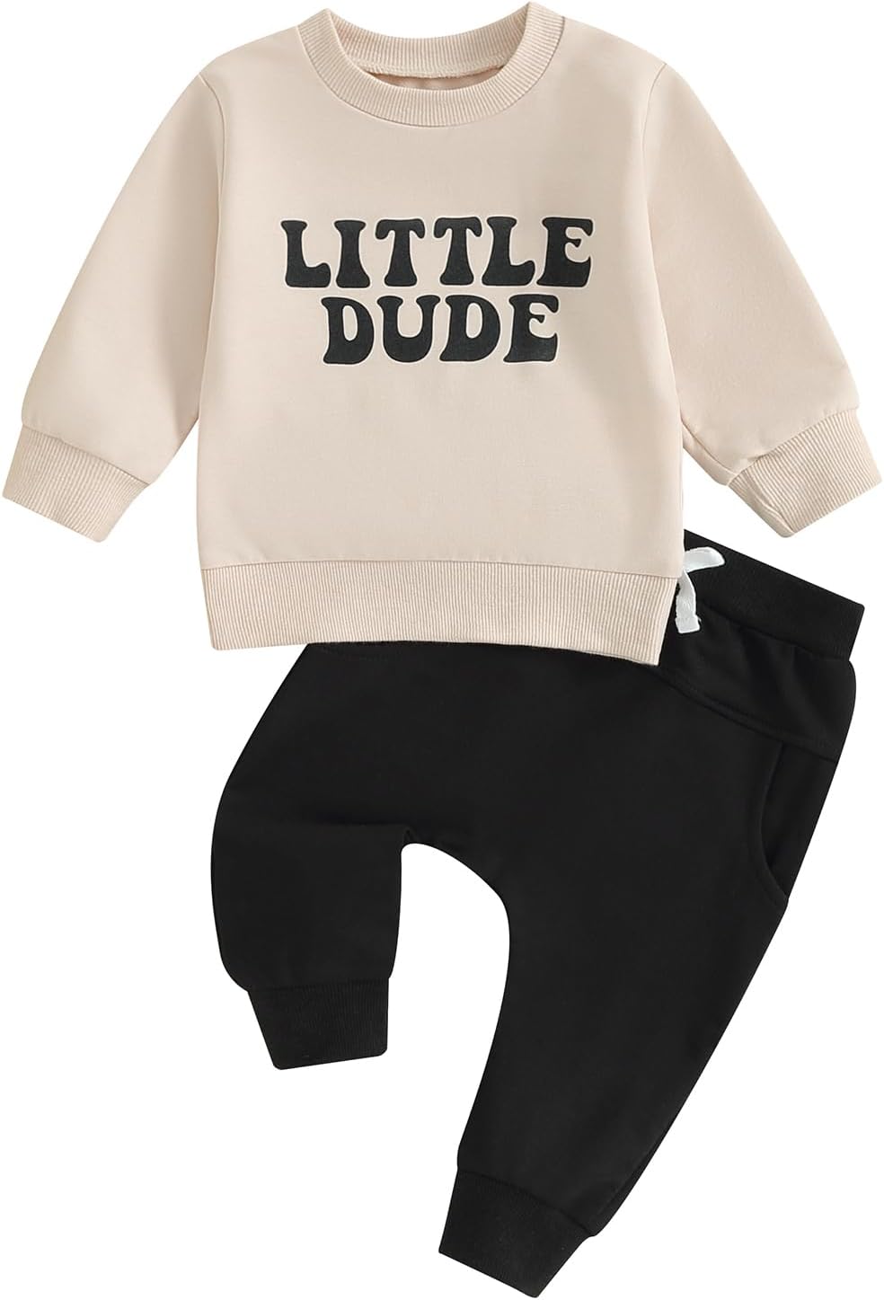 Baby Boy Clothes Fall 6 12 18 24 Months Football Long Sleeve Pullover Tops & Pant Sets Toddler Winter Outfits