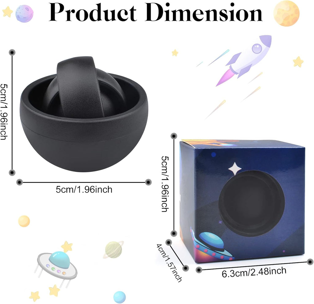 Fidget Toys Adults 2PC, Sensory Toys for Kids with Autism, Cool Gadget Gifts for Boys Girls Teens Kids, Desk Toy ADHD Stress Relief Finger Toy Fidget Spinner