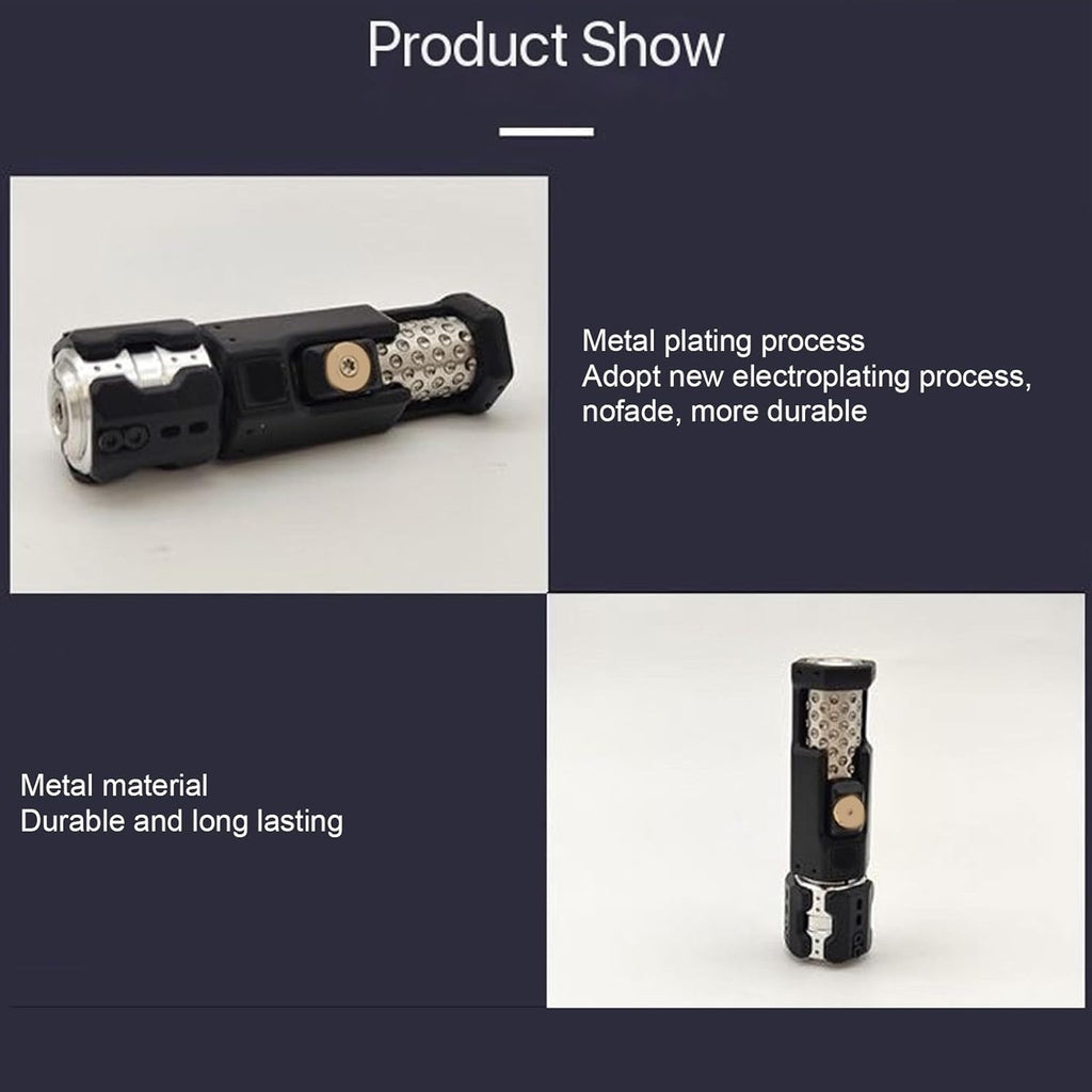 Fidget Slider Toy, 5 Stage Push 2 Stage Slide Toys, Ratchet Clik Fidget Toys Slider Black Metal Fidget Toy Fidget Rotating Slider Toy