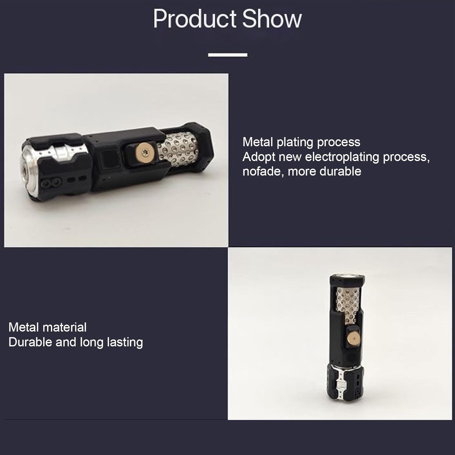 Fidget Slider Toy, 5 Stage Push 2 Stage Slide Toys, Ratchet Clik Fidget Toys Slider Black Metal Fidget Toy Fidget Rotating Slider Toy