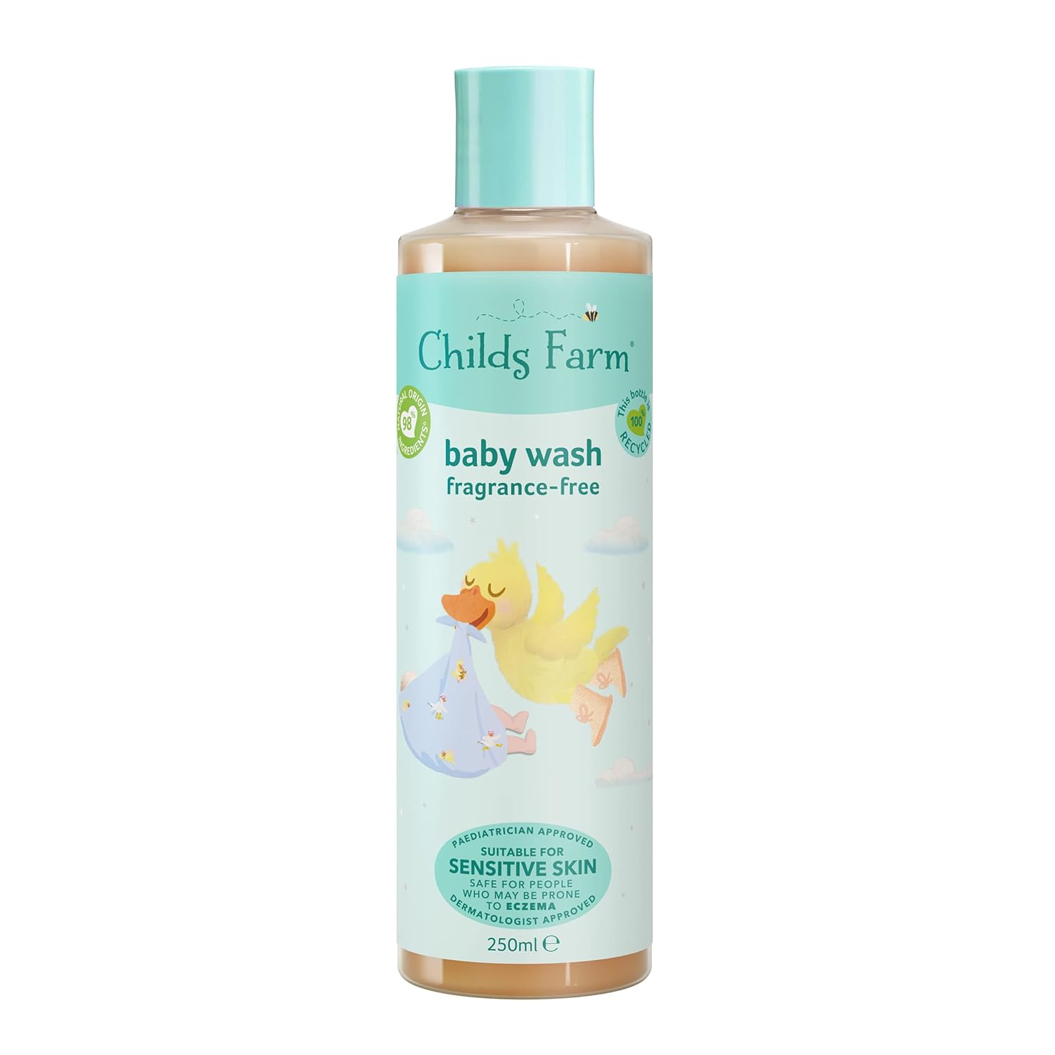 Childs Farm baby wash unfragranced 250ml