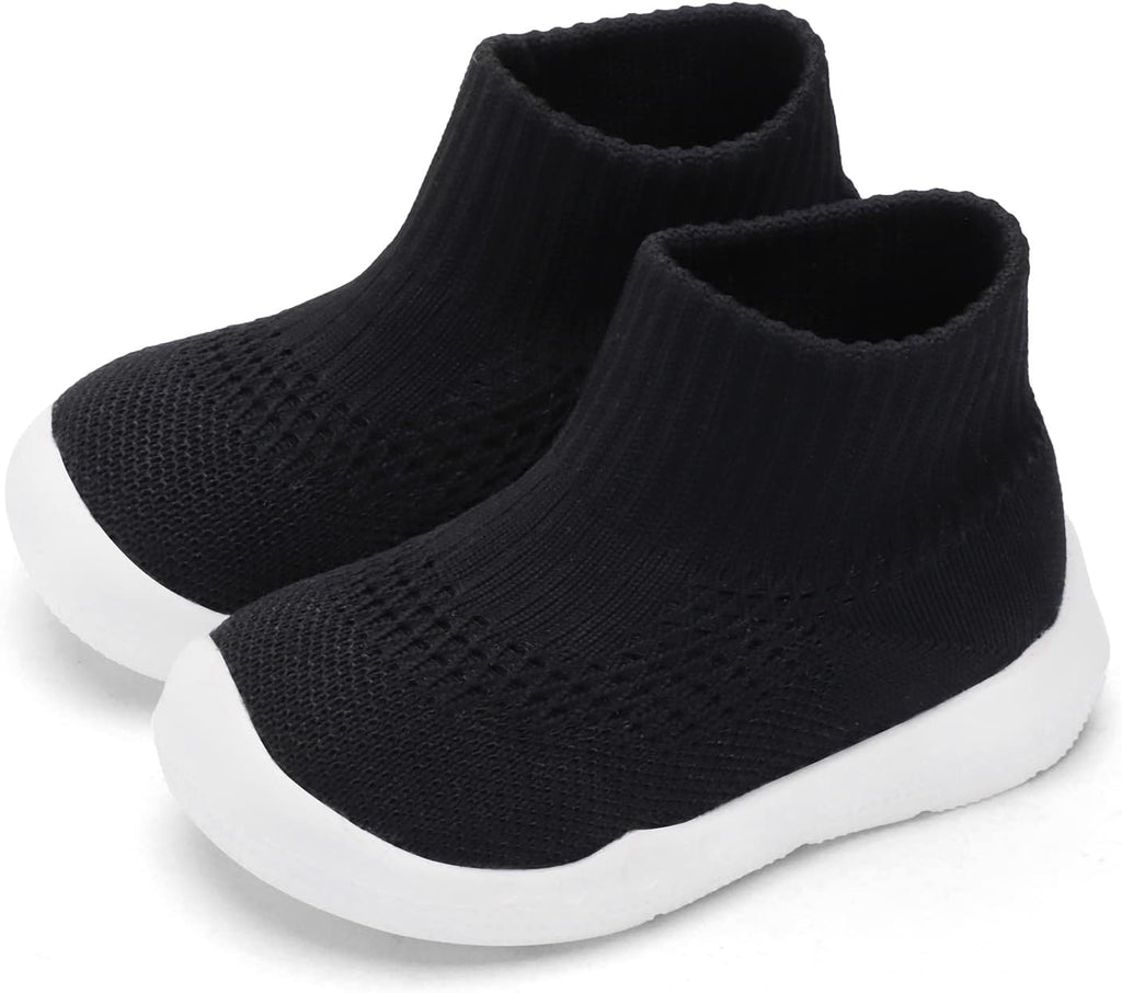Engtoy Baby Shoes & Socks - Non-Slip Breathable Slippers with Soft Rubber Sole - Baby Boys & Girls Slip On Sneakers