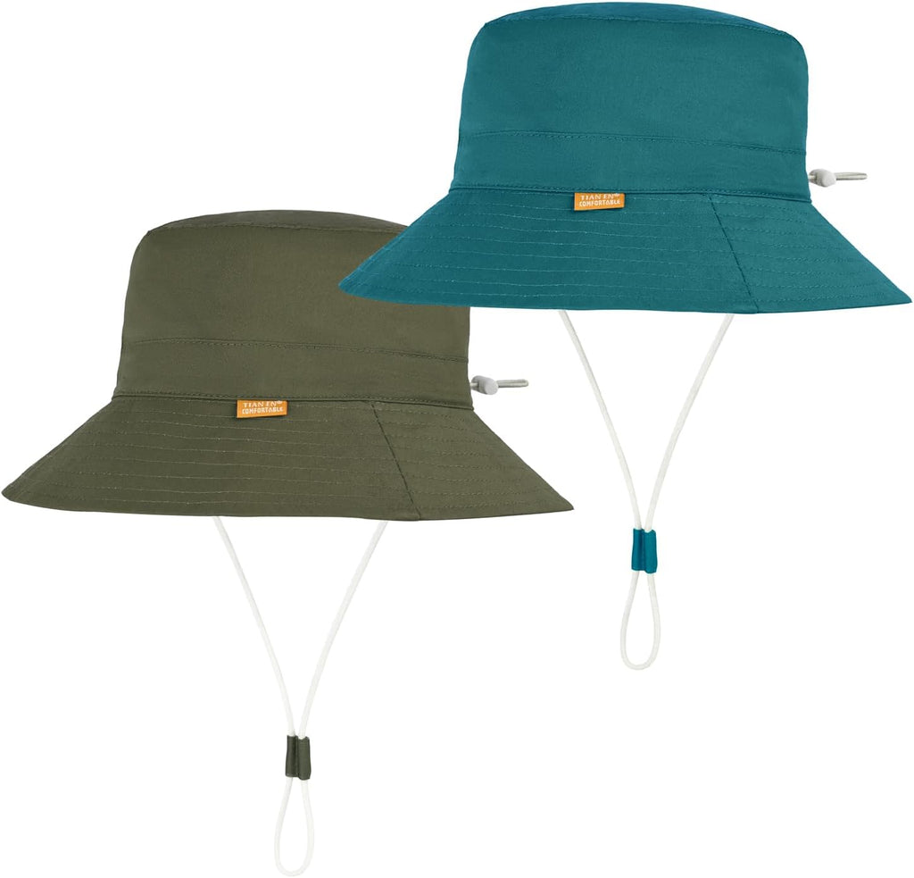 Kids Toddler Baby Boy Sun Hat Summer Bucket Hats with UPF 50+ UV Sun Protective