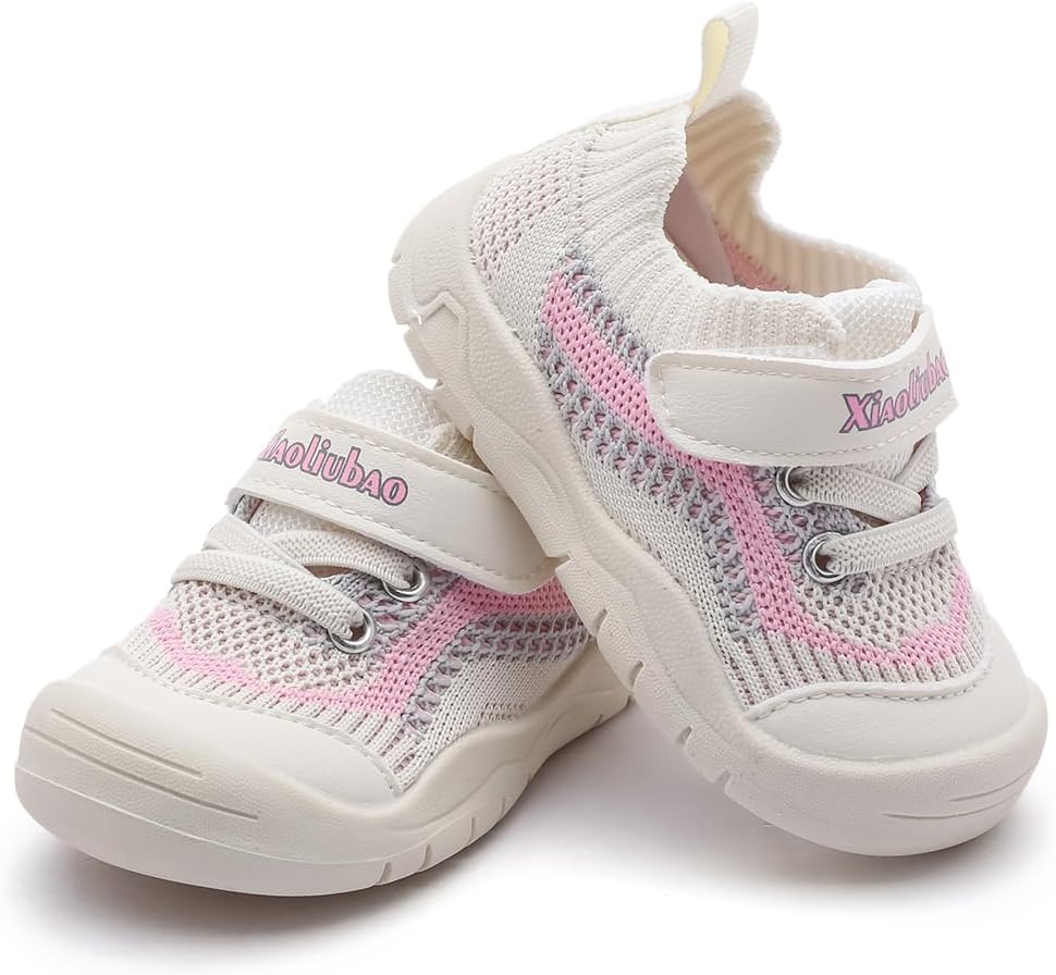 LIZISHU Baby Shoes Infant Boys Girls Knitted Mesh First Walking Shoes Breathable Non-Slip Toddler Sneakers for 6-24months