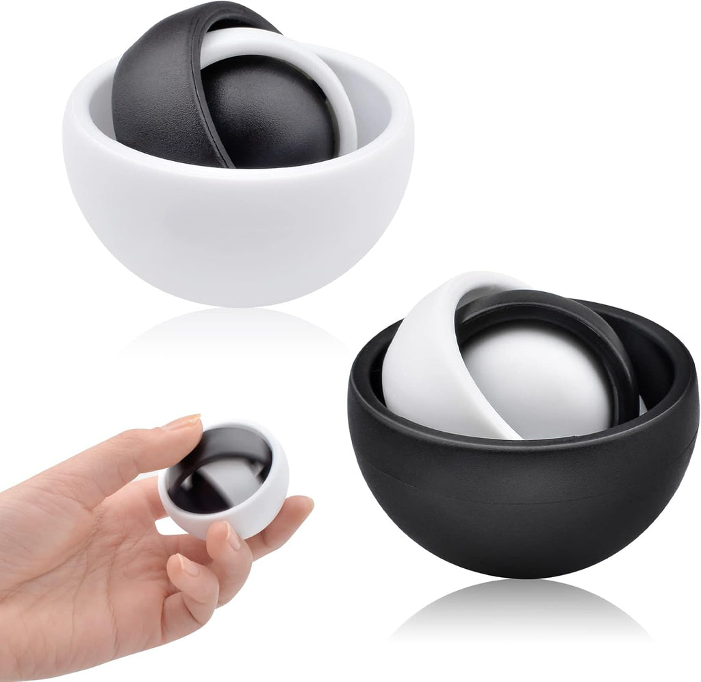 Fidget Toy for Adults, Fidget Gyro Toys, Gift Ideas Fidgets Gifts for Boys Girls Teens Kids, ADHD Autism Stress Relief Finger Toy Hand Fidget Spinner