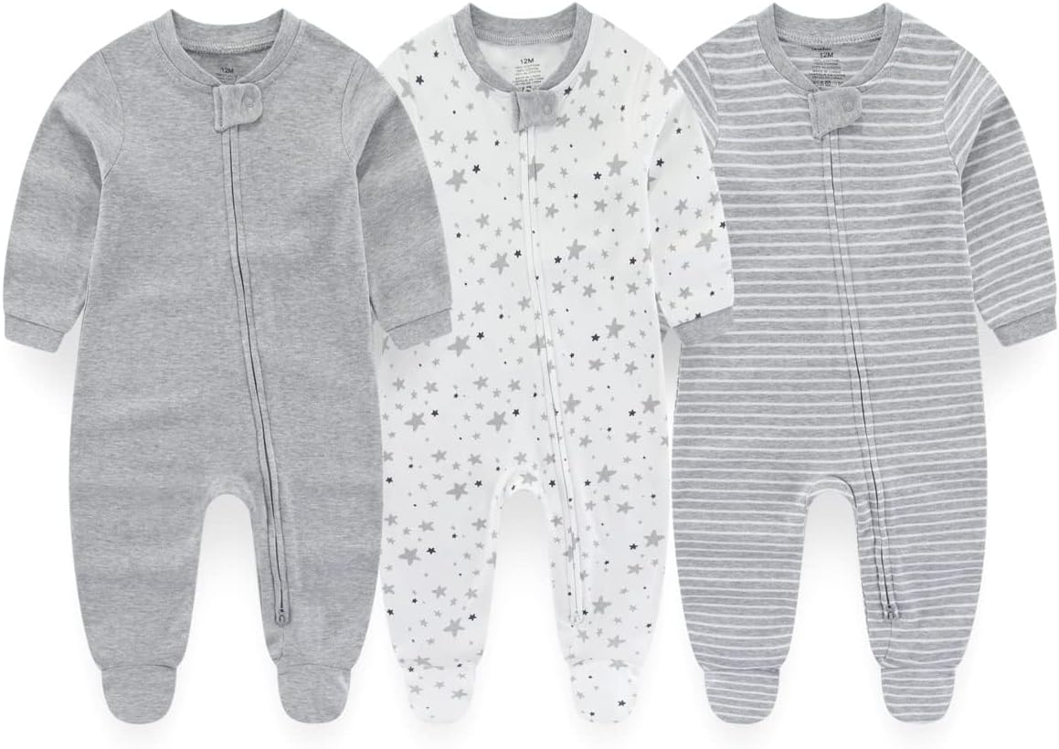 Newborn Layette Gift Set 27-Piece Baby Girl Clothes Bodysuits, Pants Essentials and Accessories 0-12Months