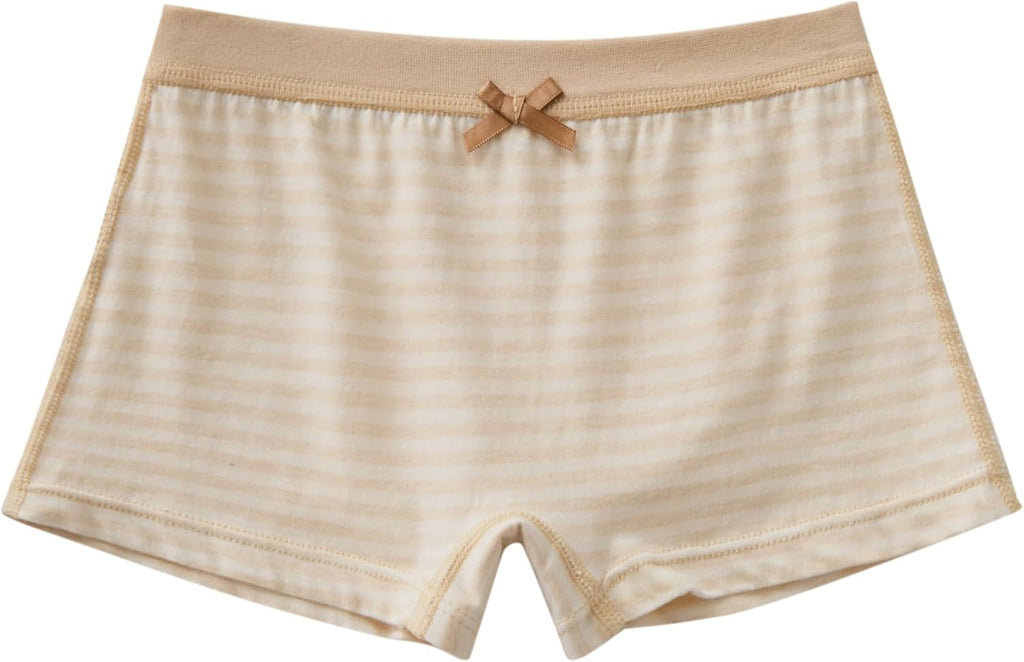 GZMM Girls Organic Cotton Shorties Underwear Toddler Briefs Kids Panties Pack of 3
