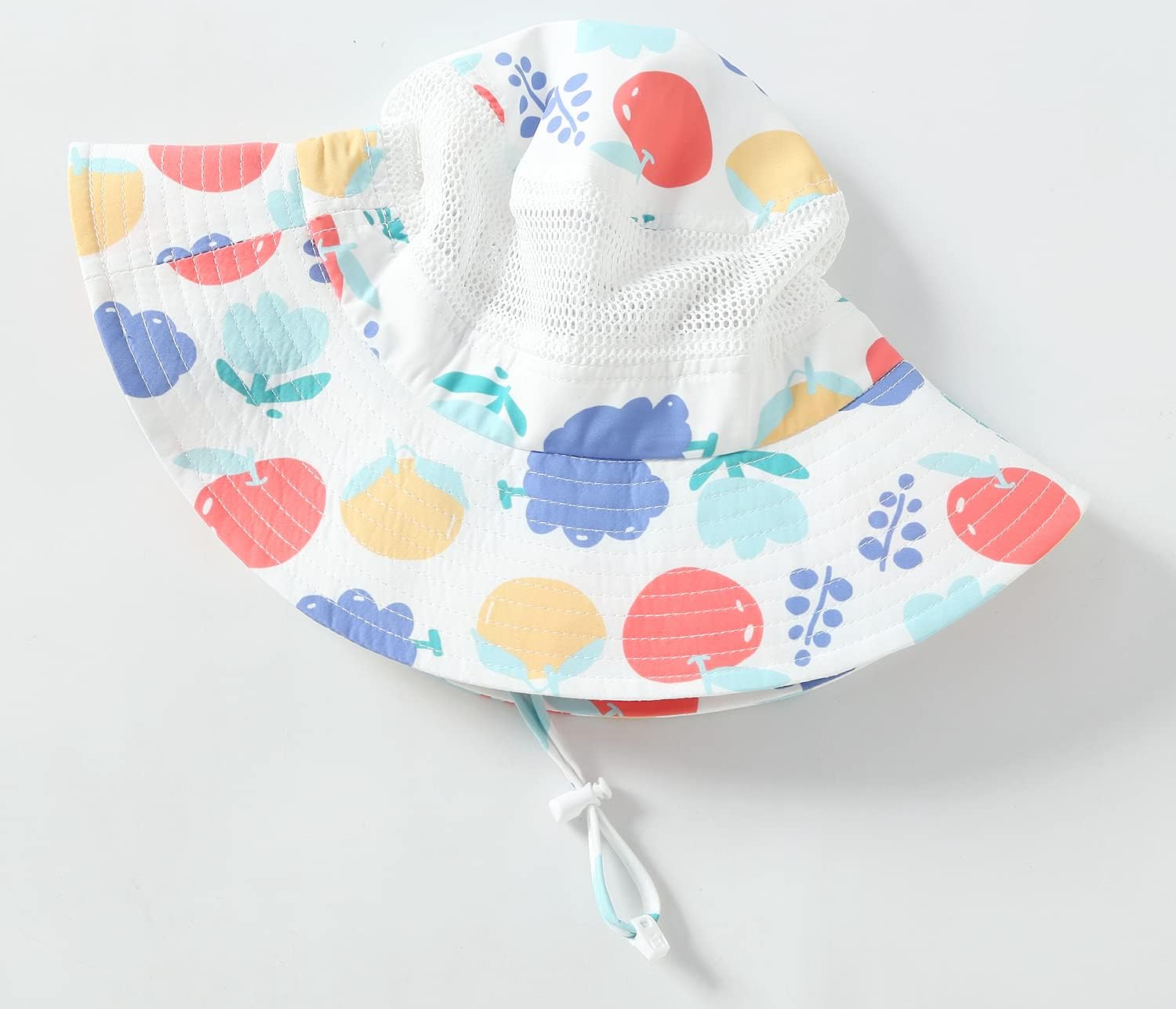 Home Prefer UPF50+ Wide Brim Sun Hat Boys Girls Sun Protection Hat Zoo Beach Swim Safari Bucket Hat for Baby Toddler Kid