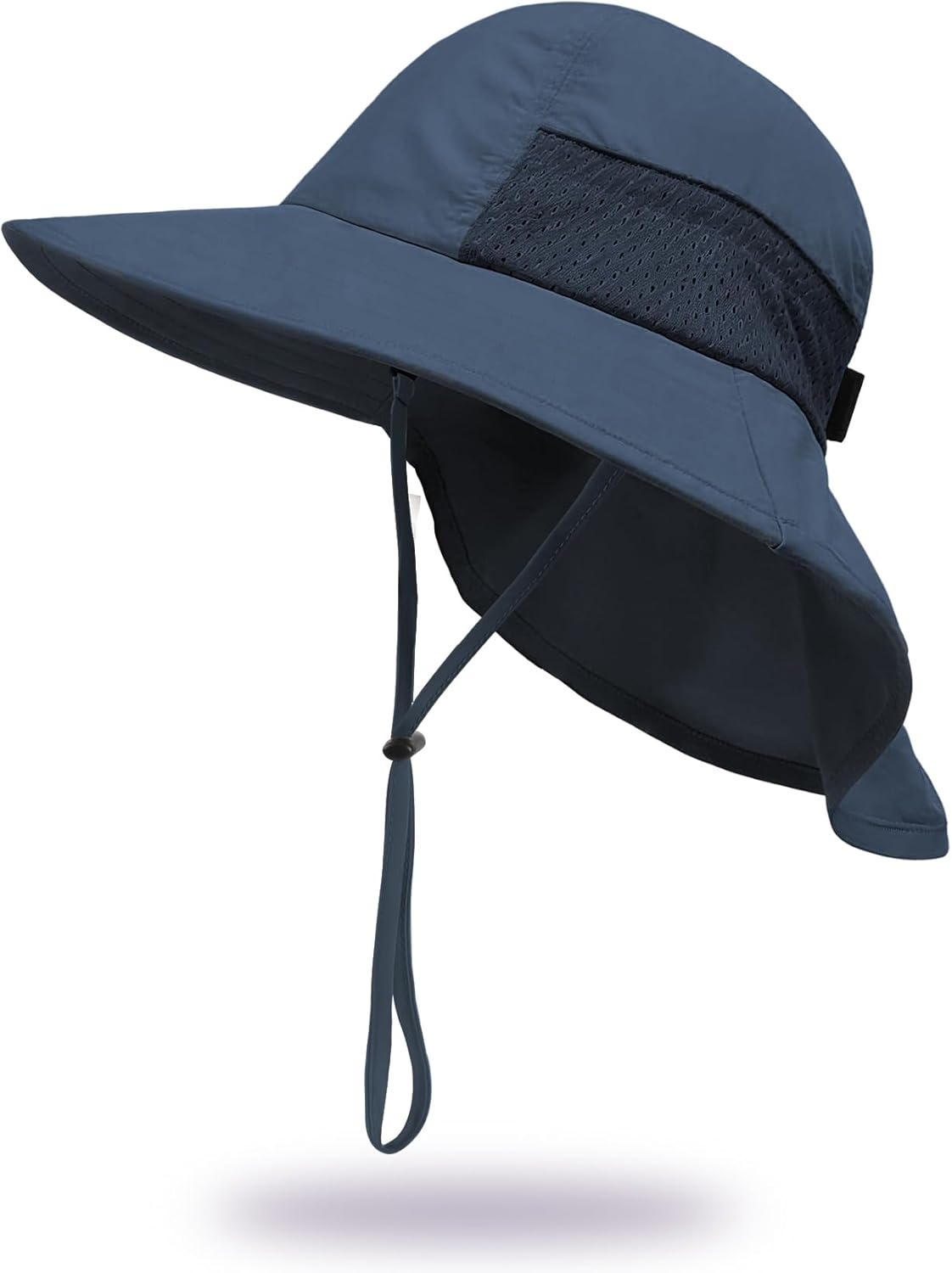 Baby Sun Hat with Neck Flap for Sun Protection Toddler Beach Hat UPF 50+ Outdoors 0-6 Years Boys Girls