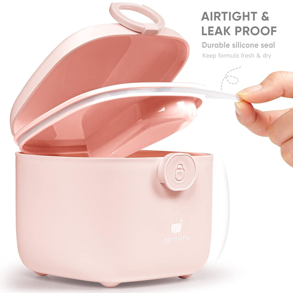 Termichy Milk-Powder Formula Dispenser Container: 14OZ Baby Formula Storage Container for Travel - Portable Formula Holder 400g
