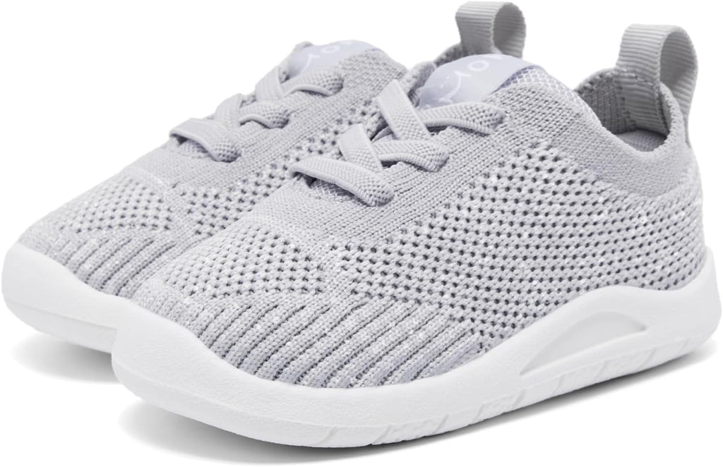 MORENDL Toddler Shoes Baby Walking Sock Shoes Infant Sneakers 0-4 Years Boy Girl Barefoot Tennis Shoe Non-Slip Brethable