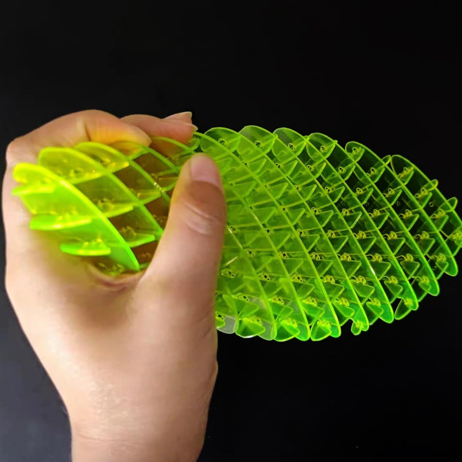 Fidget Big Worm Toy｜Sensory Slug Fidget Toy｜ Fidget Toy for Kids&Adults｜ Quiet EDC Resistance Fidget Toy ｜Funny Pocket Fidget Toy｜Sensory Stress Anxiety Relief Toys (Medium)