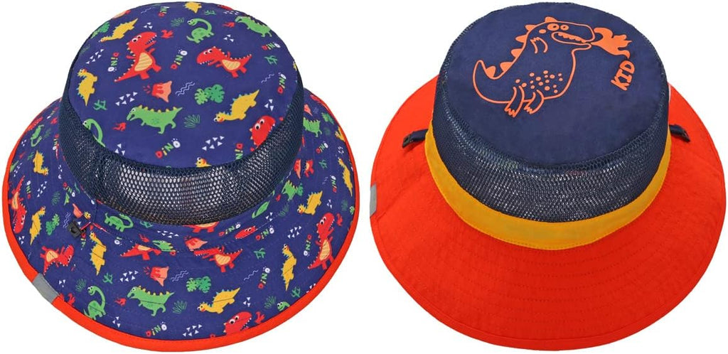 Kids Toddler Baby Boy Sun Hat Summer Bucket Hats with UPF 50+ UV Sun Protective