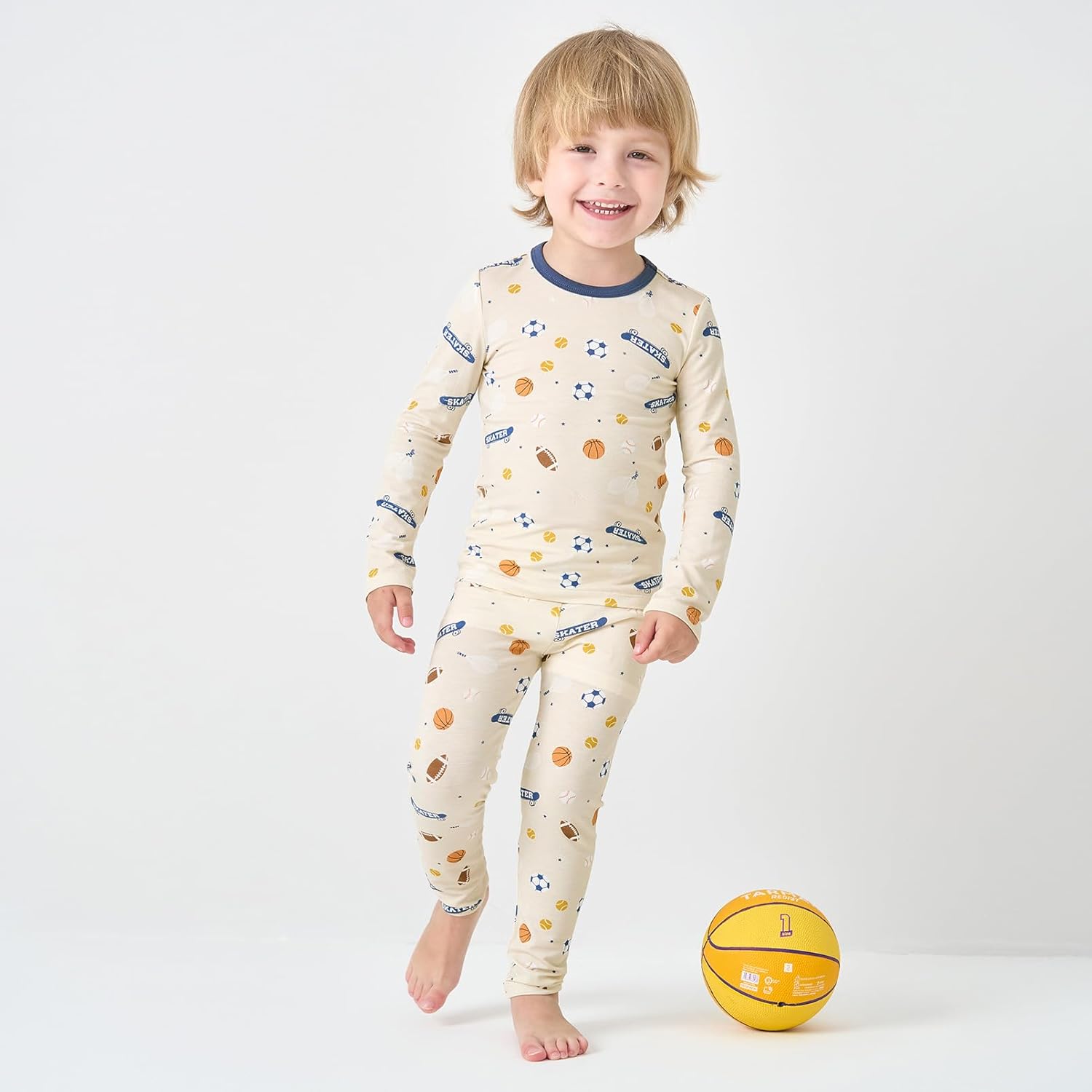 pureborn Baby Toddler Kids Viscose from Bamboo Pajamas Set Pjs 2pcs 18M-8Y