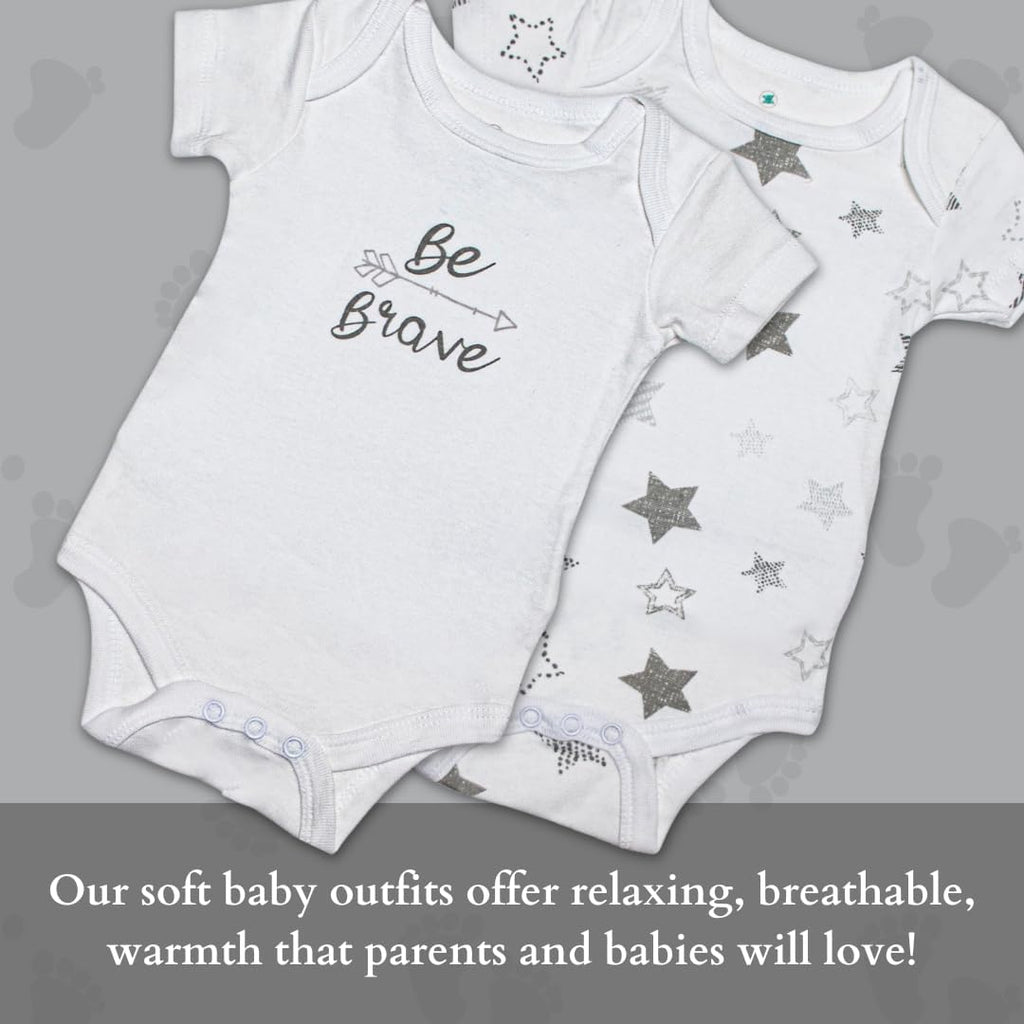 Miracle Baby 5-Pack Bodysuits