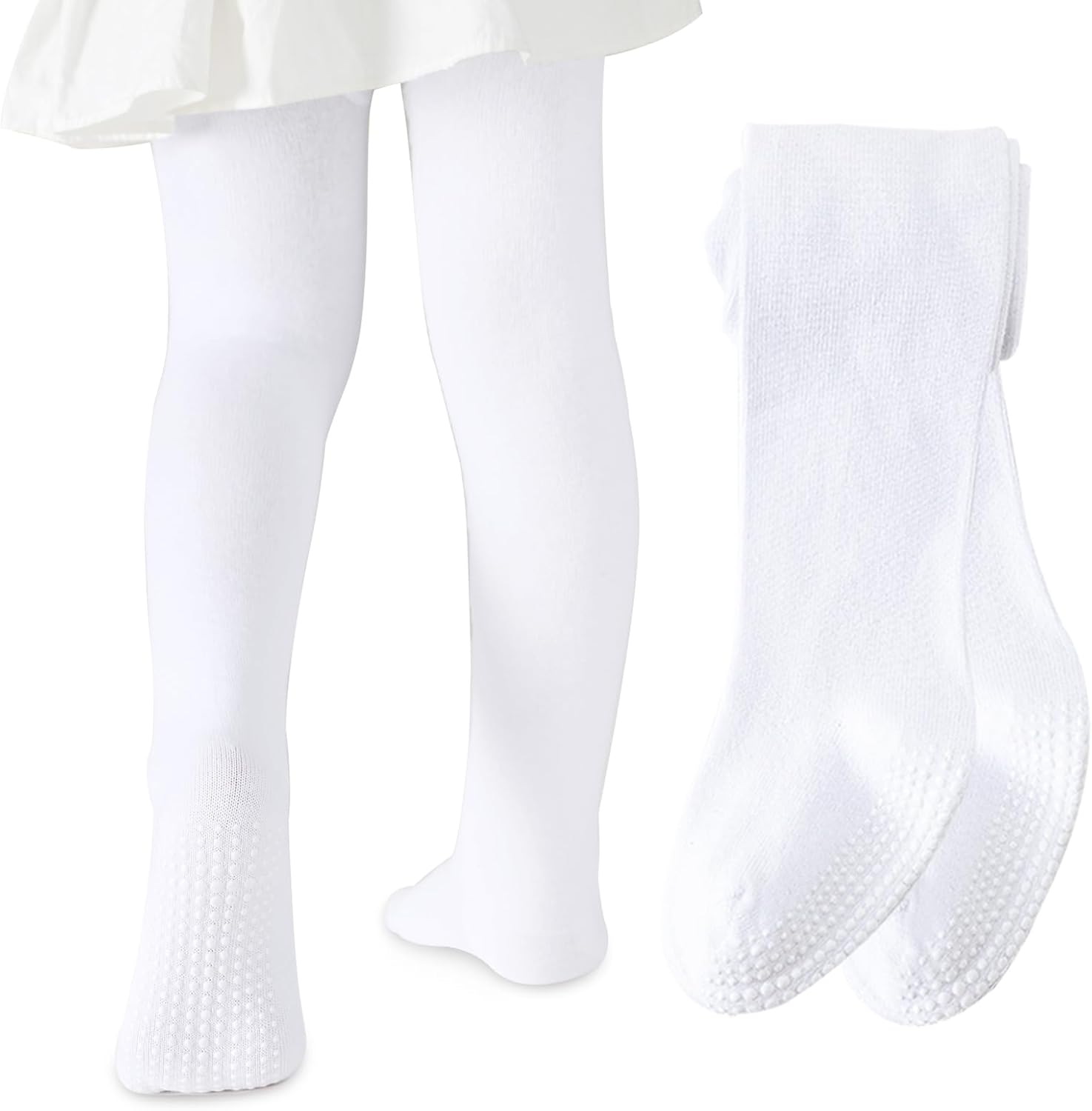 Mini angel Baby Tights Non Slip Baby Girl Tights Seamless Cotton Pantyhose Toddler Stockings Winter Warm Leggings Non-Skid