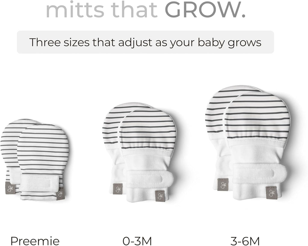 goumikids Viscose Made from Bamboo Cotton Anti-Scratch Soft Stay-On Mitts