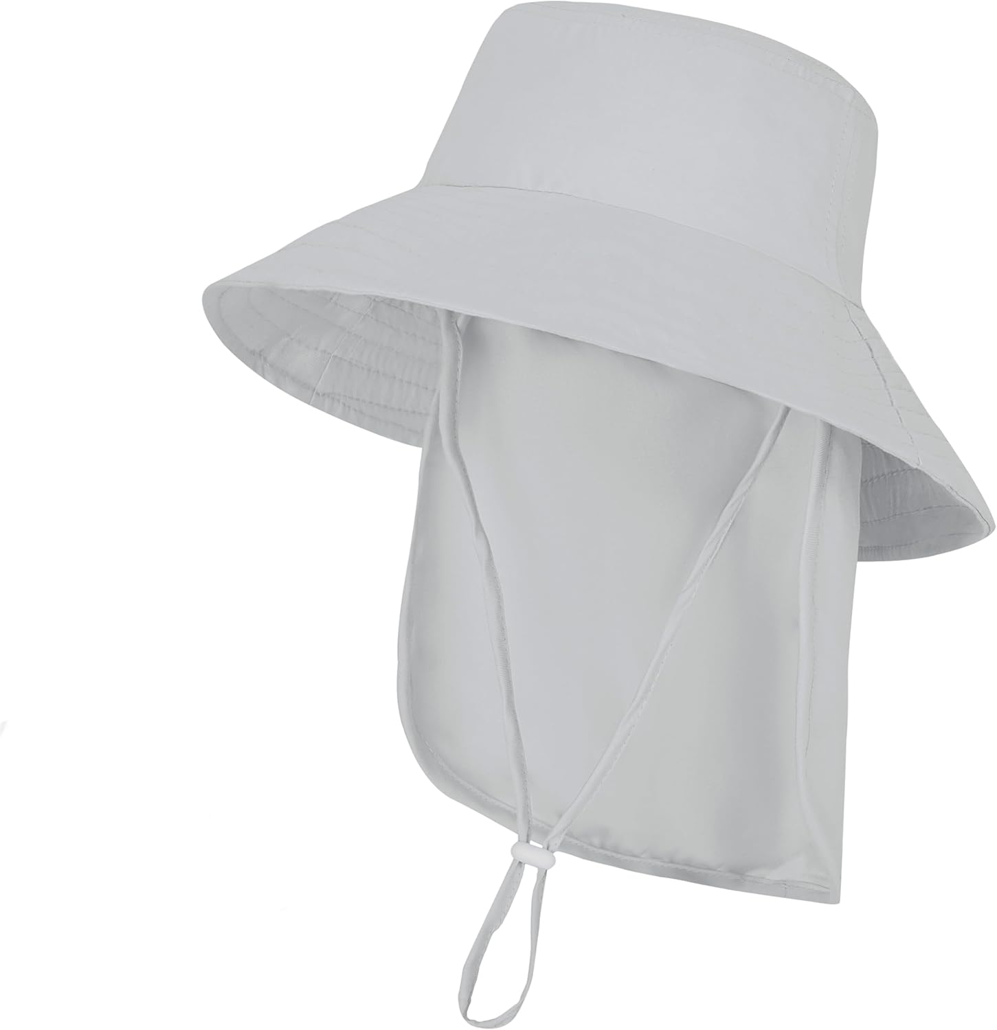 Baby Sun Hat Toddler Bucket Hats with Removable Neck Flap for Boys Girls Kids with Wide Brim Summer Beach UPF 50+