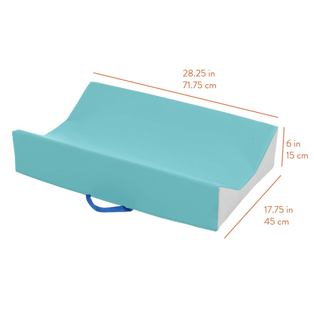 Contoured Changing Pad, Baby Essentials, Seafoam/Light Grey