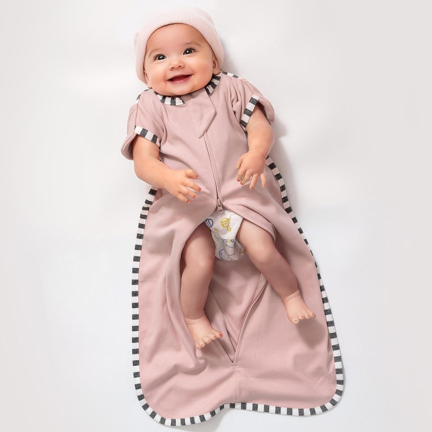 2-Pack Baby Transition Swaddle Set, Breathable Infant Sleep Sack, Soft Swaddling Sack for Boy Girl