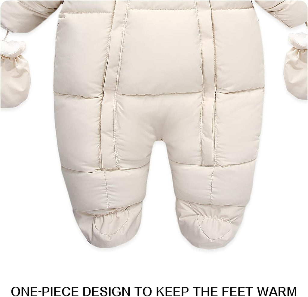 Baby Girl Winter Snowsuit Toddler Jacket Clothes For Boy Infant Jumpsuit Hoodied