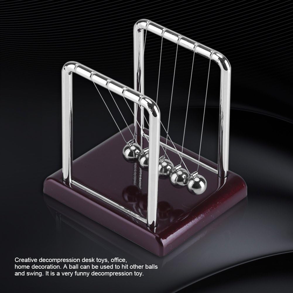 Newton's Cradle, Newton's Cradle Balance, Office Toy Metal Ball, Physics Toy, Teacher Toy, Steel Ball Toy, Metal Ball Pendulum, Balance Pendulum Magnetic Ball, Gift
